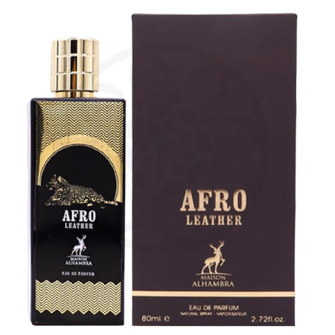 Afro Leather By Maison Alhambra 80ml Edp Spray For Men & Women