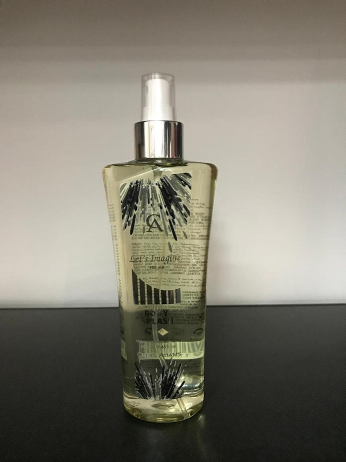 Let's Imagine By Chris Adams Perfumes 250ml Body Splash  Natural Spray For Him