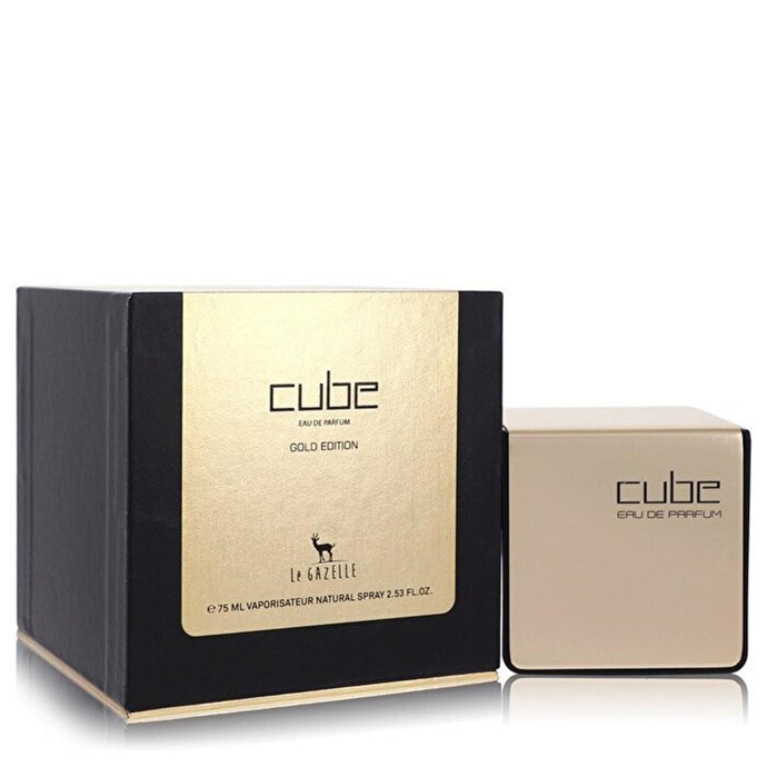 Cube Gold Edition By Le Gazelle 75ml Edp spray For Men & Women