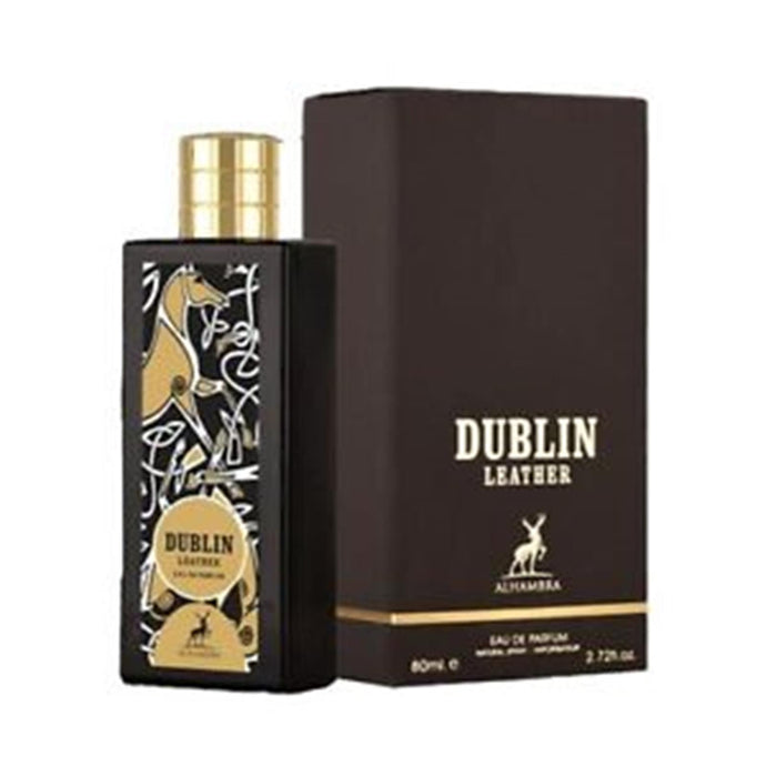 Dublin Leather By Maison Alhambra 80ml Edp Spray For Men & Women