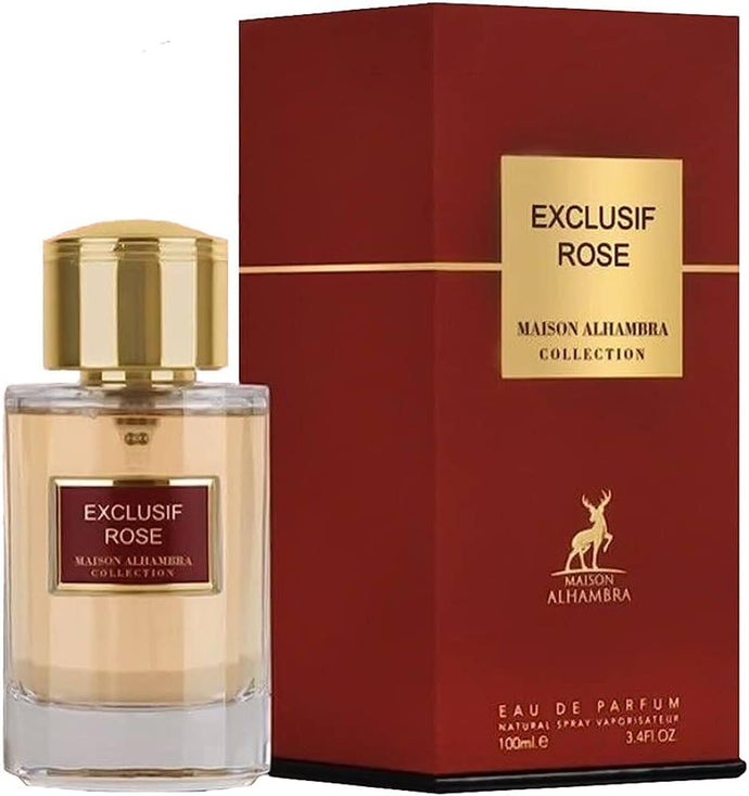 Exclusif Rose by Maison Alhambra 100ml Edp Spray For Women