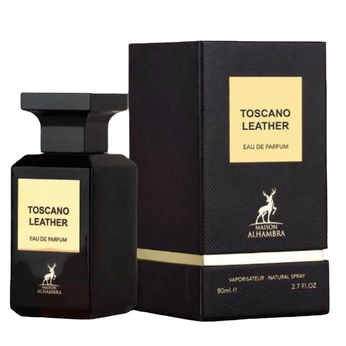 Toscano Leather by Maison Alhambra 80ml Edp Spray For Men & Women