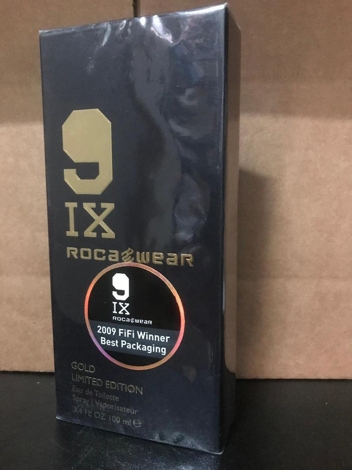 9IX ROCAWEAR GOLD LIMITED EDITION 100ml Edt Spray for Men