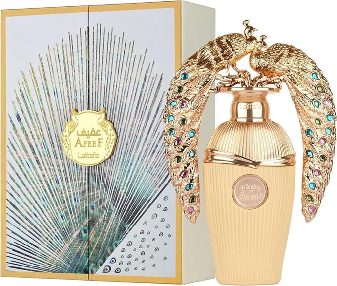 Afeef by Lattafa Perfumes100ml edp spray for women and men.