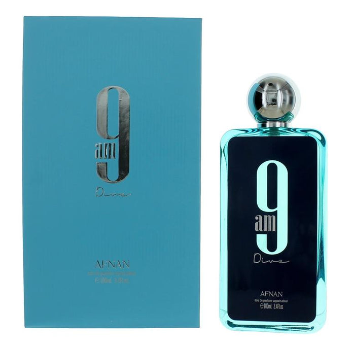 9am Dive by Afnan 100ml edp for women and men.