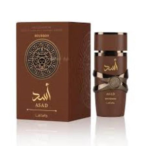 Asad Bourbon by Lattafa Perfumes 100ml edp spray for men.