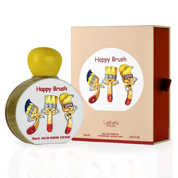 Happy Brush by Lattafa Perfumes 75ml spray for women and men.