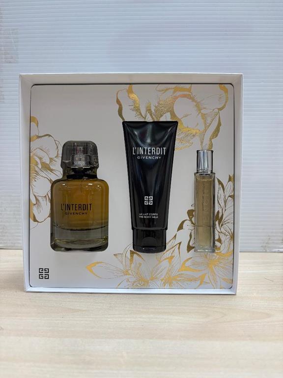 L'Interdit de Givenchy 80 ml Edp 3Pcs coffret cadeau pour femme