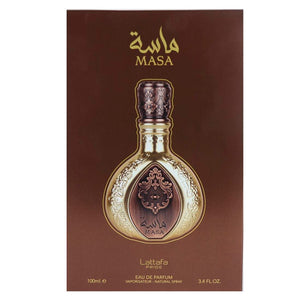 Masa by Lattafa 100ml edp spray for women and men.