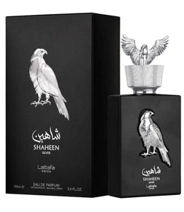 Shaheen Silver by Lattafa 100ml edp spray for women and men.