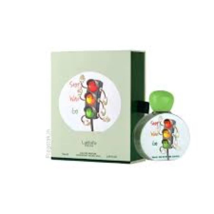 Stop Wait Go by Lattafa Perfumes 75ml spray for women and men.