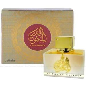 Al Dur Al Maknoon Gold par Lattafa 100 ml Edp Spray pour hommes et femmes