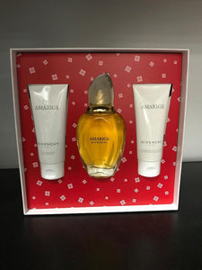 Amarige by Givenchy 100ml Edt Spray / 75ml Body Lotion / 75ml Shower Gel / 3Pcs Giftset