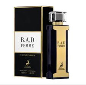 BAD Femme par Maison Alhambra 100 ml Edp Spray pour femme