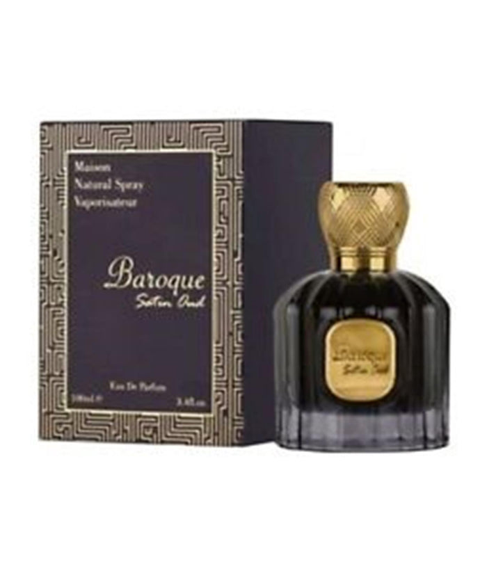 Baroque Satin Oud par Maison Alhambra 100 ml Edp Spray pour hommes femmes