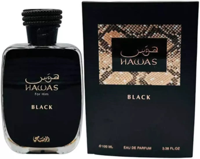 Hawas Black by Rasasi 100ml edp spray for men