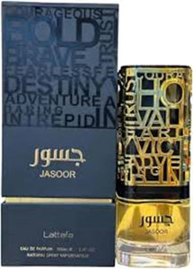 Jasoor par Lattafa 100 ml Edp Spray pour hommes et femmes