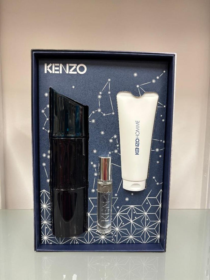 Kenzo Homme by Kenzo 100ml edt spray 3pcs gift for men