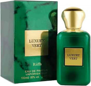 Luxury Vert by Riiffs 100ml edp spray for women and men.