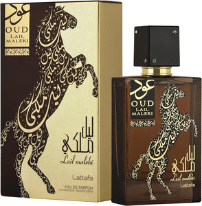 Oud Lail Maleki by Lattafa 100ml Edp Spray For Men & Women