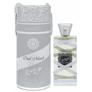 Oud Mood Silver de Lattafa 100 ml Edp Spray pour homme