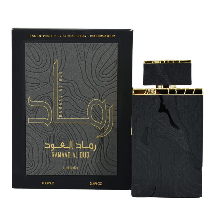 Ramaad Al Oud par Lattafa 100 ml Edp Spray pour hommes et femmes