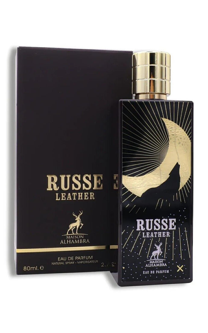Russe Leather By Maison Alhambra 80ml Edp Spray For Men & Women