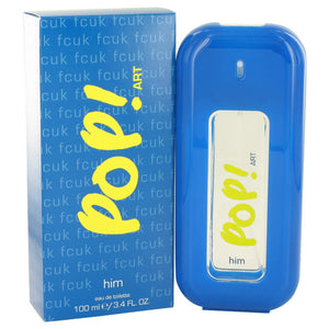 fcuk Popi Art By French Connection 100ml Edt Spray For Men