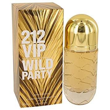 212 VIP Wild Party by Carolina Herrera Edt 80ml Box without cellophine For Women
