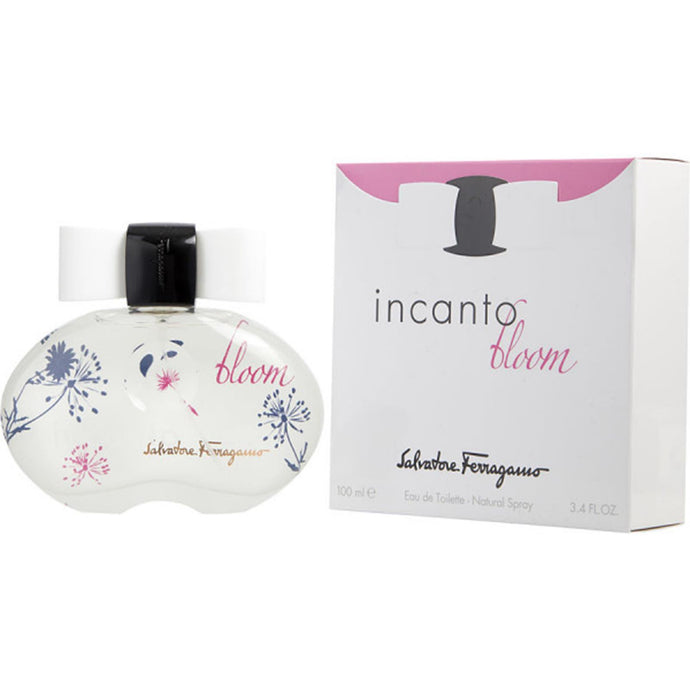 Incanto Bloom by Salvatore Ferragamo 100ml EDt Spray For Women Box Without Cellophine