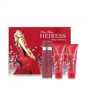 Heiress Bling Collection Limited Edition by Paris Hilton 100ml Edp Spray 90ml Body Lotion 90ml Shower Gel 3Pcs Giftset
