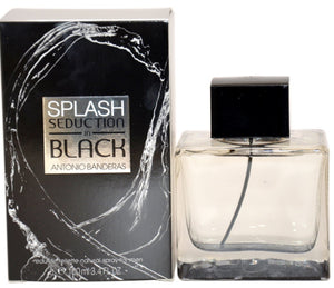 Splash Seduction In Black by Antonio Banderas 100ml Edt Spray For Men