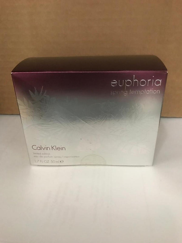 Euphoria Spring Temptation by Calvin Klein 50ml Edp Spray Box Without Cellophine