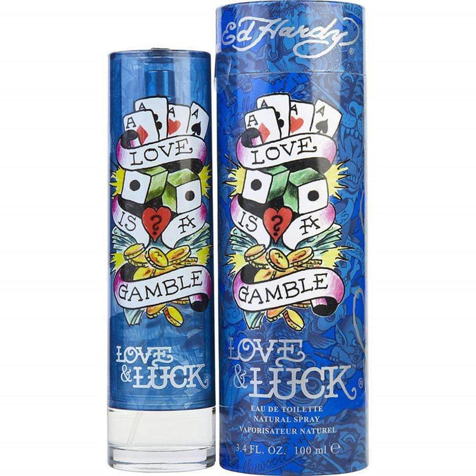 Ed Hardy Love & Luck by Christian Audigier 100ml Edt Spray for Men