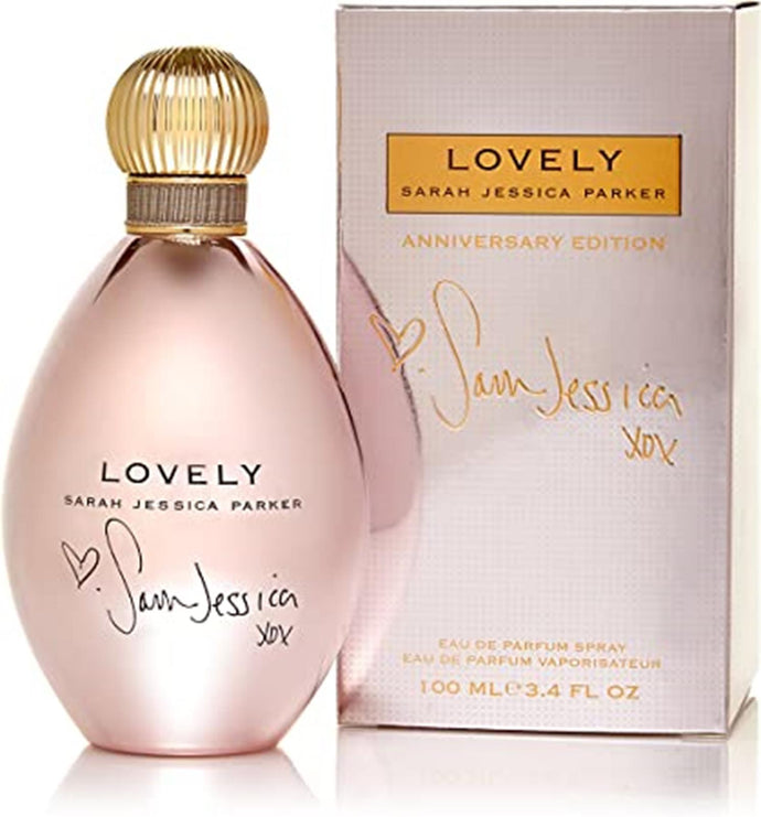 Lovely 10th Anniversary Edition by Sarah Jessica Parker 100ml Edp Spray For Women Box Without Cellophine