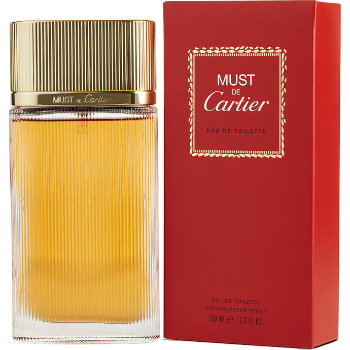 Must de Cartier by Cartier 100ml Edt Spray For Women