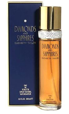 Diamonds and Sapphires by Elizabeth Taylor 100ml Edt Spray For Women