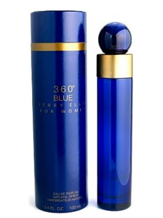 360 ° Bleu par Perry Ellis 100 ml Edp Spray pour femme