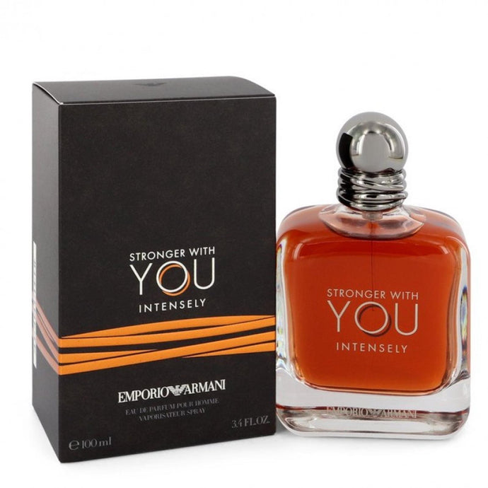 Emporio Armani Stronger With You Intensely par Giorgio Armani 100 ml Edp Spray pour homme