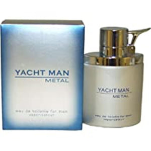 Yacht Man Metal by Myrurgia 100ml Edt Spray For Men